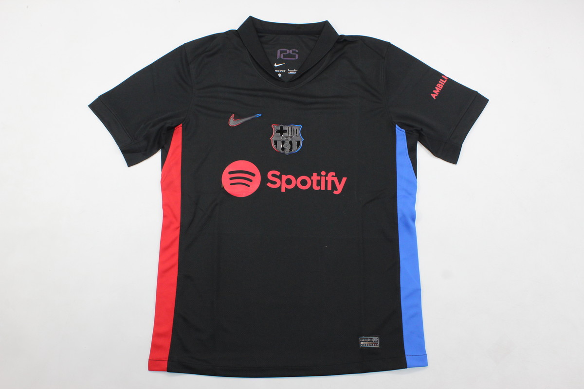 AAA Quality Barcelona 24/25 Away Black Soccer Jersey